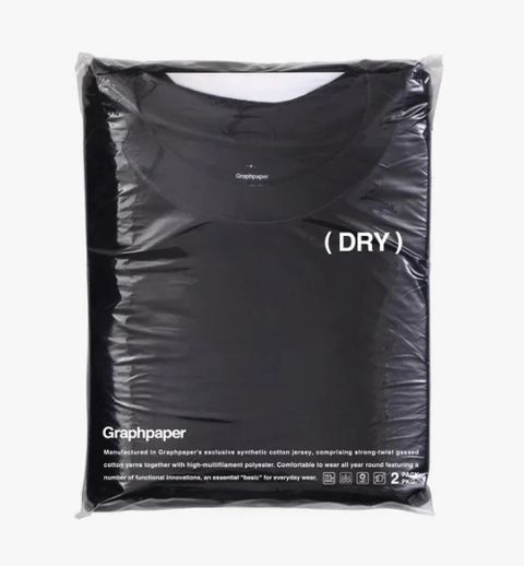 DRY 2-Pack Crew Neck Tee / BLACK