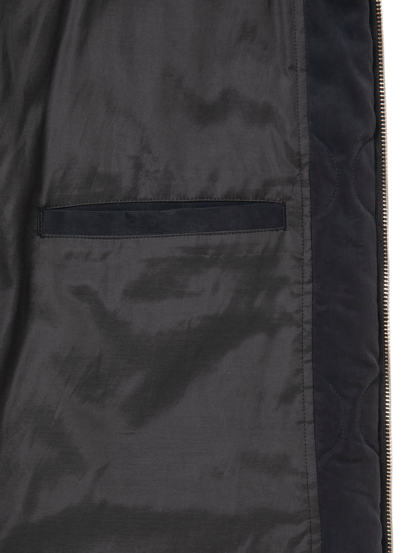 Cu/Ny Satin Vietnam Liner Jacket / BLACK /  ベトナムジャケット