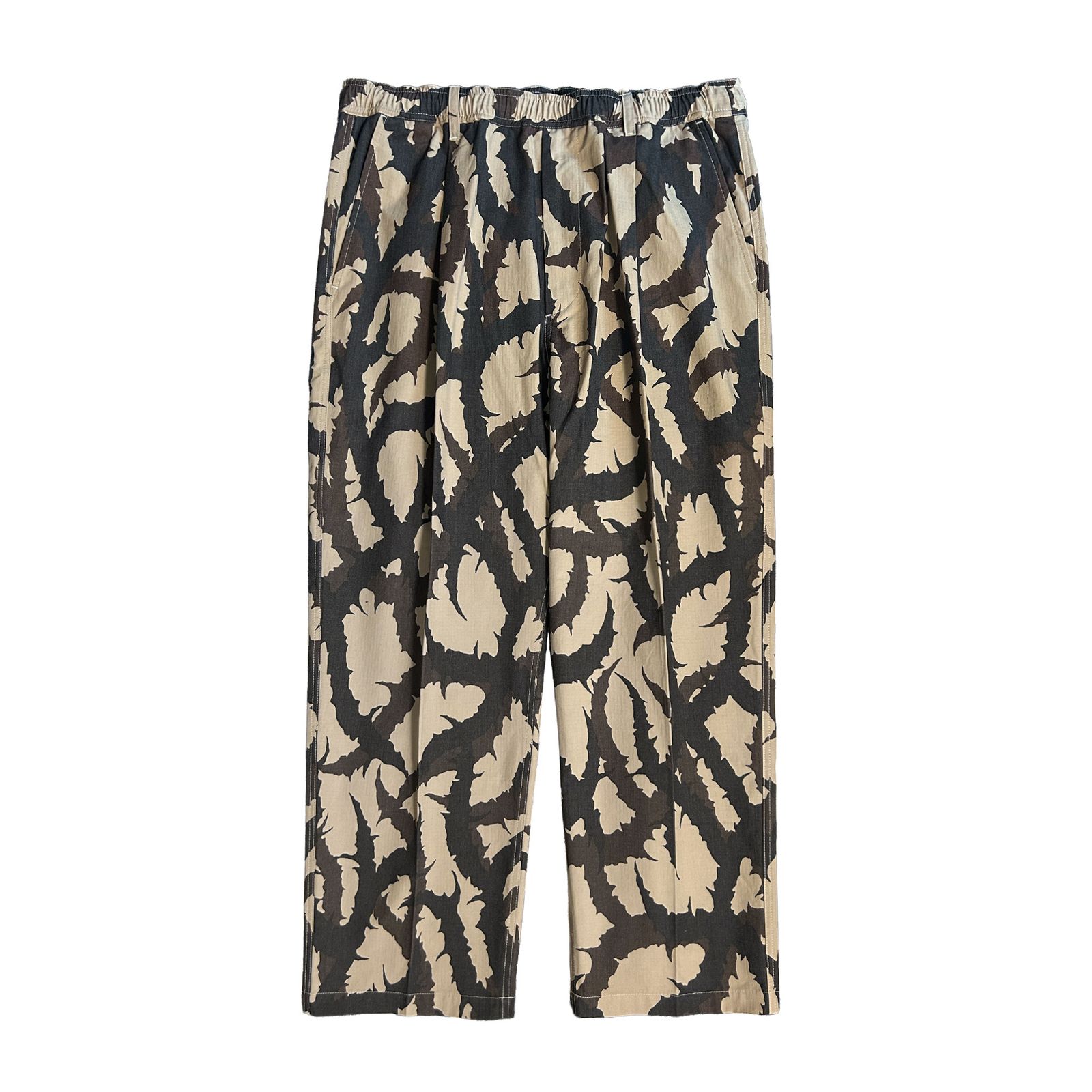TRIBAL CAMO EASY PANTS / BEIGE / イージーパンツ
