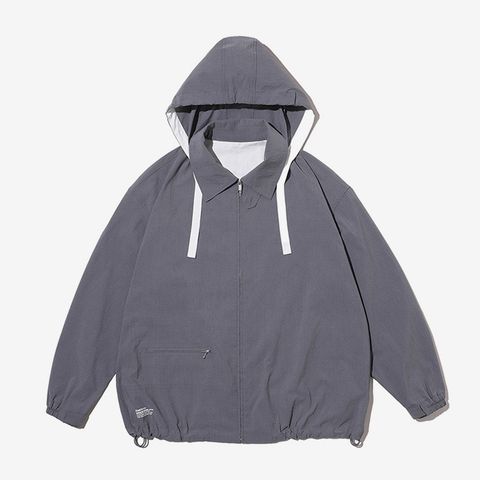 SEERSUCKER MARINE JACKET / GRAY × GRAY