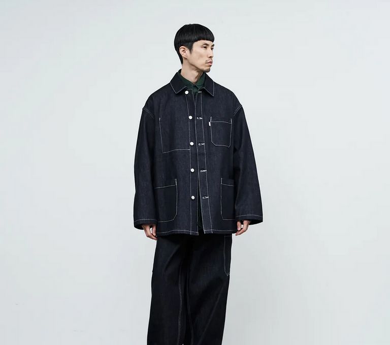 Graphpaper - Selvage Denim Coverall-RIGID | Stripe Online Store