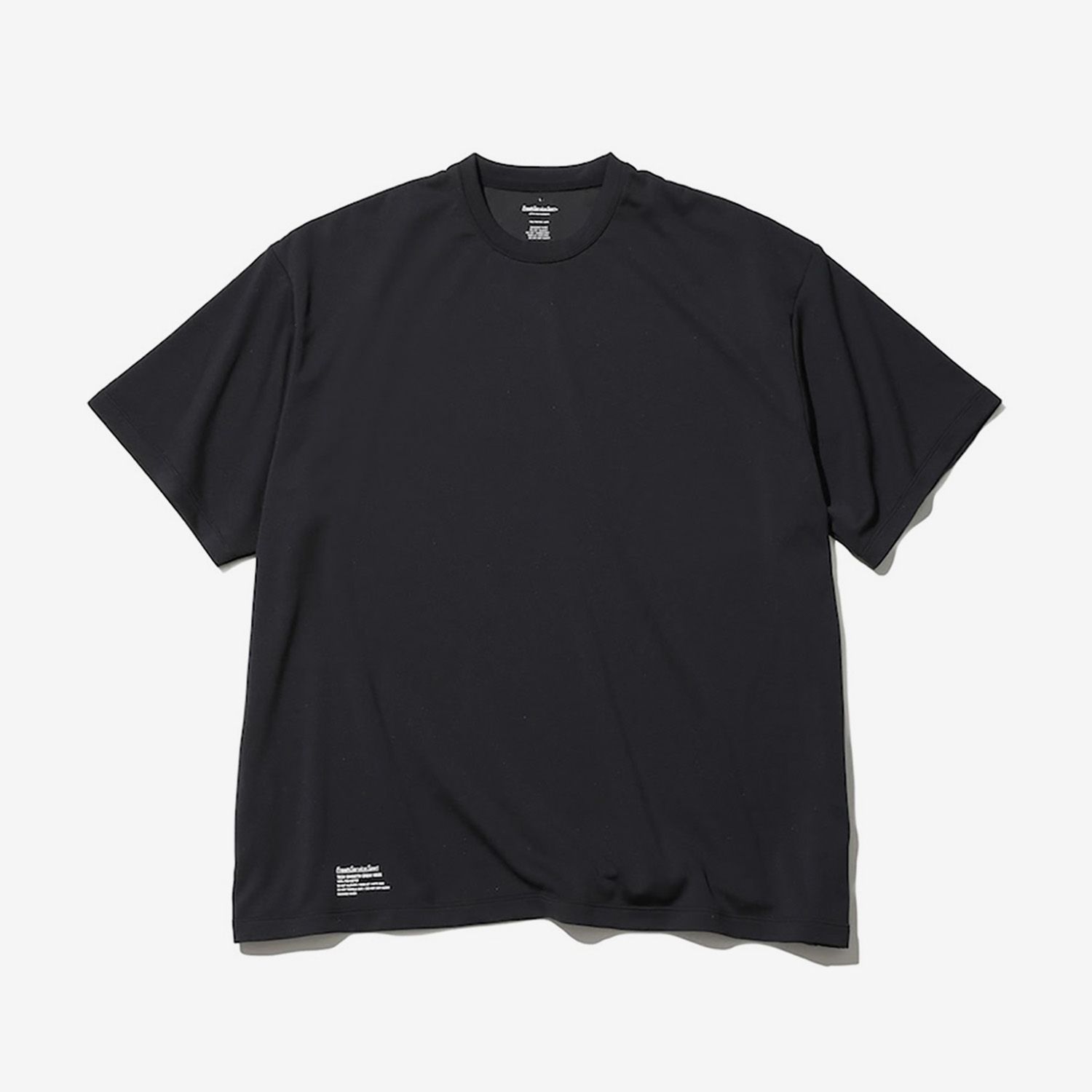 2-PACK TECH SMOOTH S/S CREW NECK / BLACK
