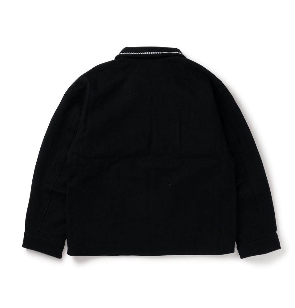 SON OF THE CHEESE - Cross Stitch Jkt / BLACK | Stripe Online Store