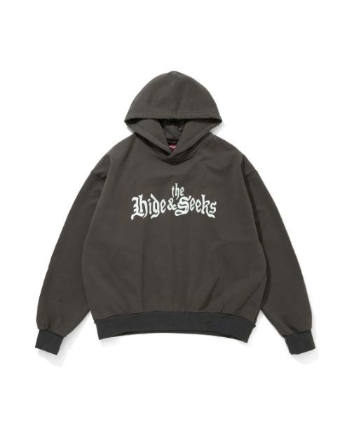 "HideandSeek×Toru Nishiura" The H&S Hooded Sweat Shirt / C-GRY / フーデッドスウェット