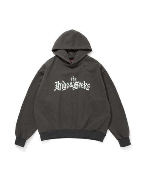 "HideandSeek×Toru Nishiura" The H&S Hooded Sweat Shirt / C-GRY / フーデッドスウェット