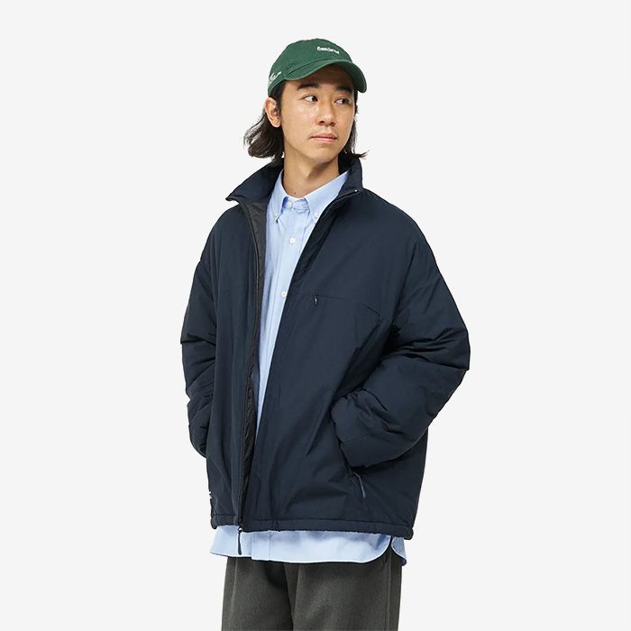 PERTEX® QUANTUM AIR MINI RIPSTOP ZIP-UP BLOUSON / NAVY