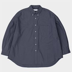 Oxford L/S Oversized B.D Shirt / Gray