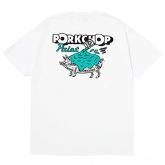 PCP PORK TEE / WHITE / プリント ティーシャツ