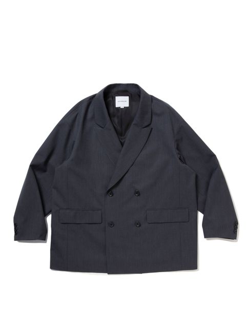 T/W Saxony Double Breasted Jacket / GRAY / ダブルジャケット / CTE-25A203