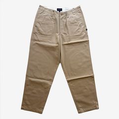 DC-6 ORGANIC COTTON TWILL TROUSERS / KHAKEE