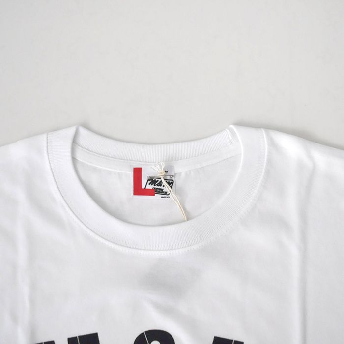 Stencil Logo Tee / WHITE / ステンシルロゴティー