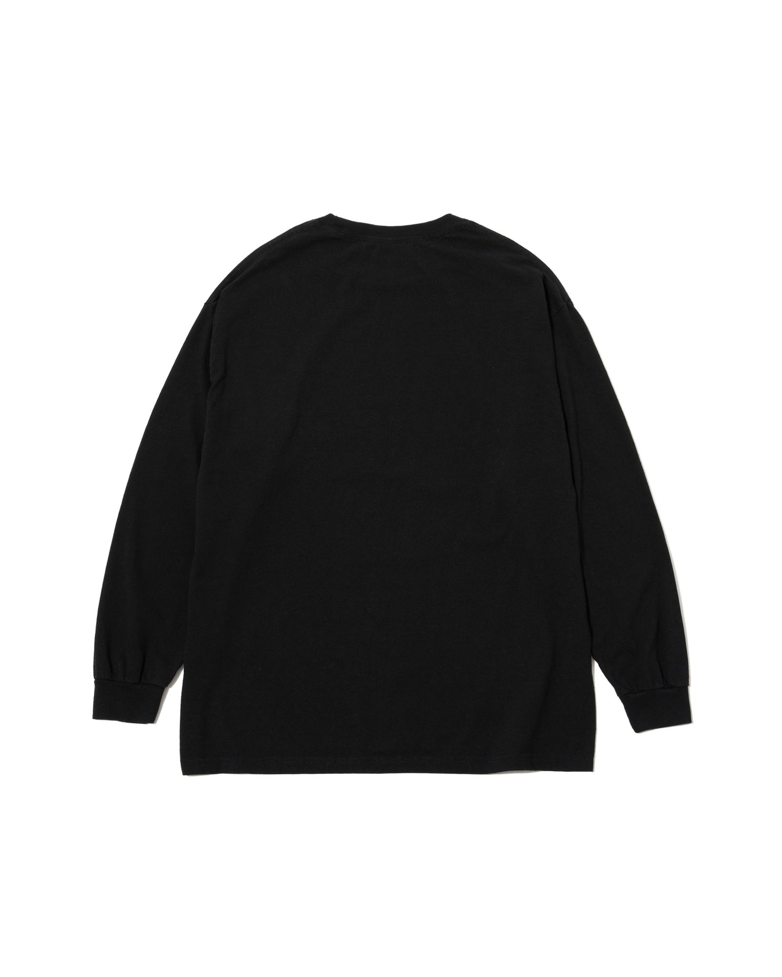 MASSES - T-SHIRTS L/S CROSS HAND / BLACK / プリントL/Sティー