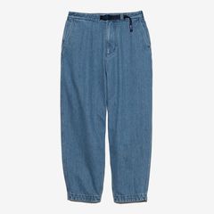 Denim Wide Tapered Field Pants / IB(Indigo Bleach)