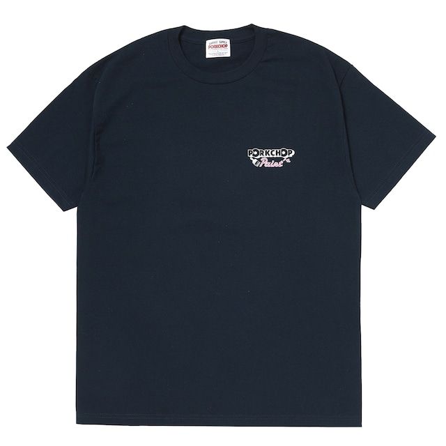 PCP PORK TEE / NAVY / プリント ティーシャツ