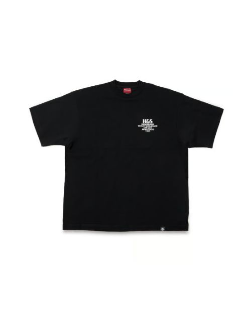 HideandSeek - H&S Logo S/S Tee (BigSilhouette) / BLK