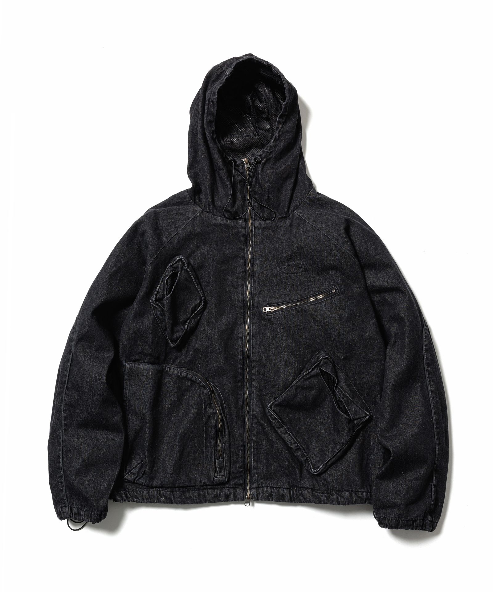 CPG RHOMBUS POCKET FADE DENIM JACKET / BLACK / デニムジャケット / FS1881