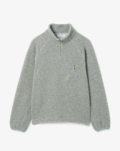 HIKER HALF ZIP PULLOVER WOOL POLY NYLON PILE / HEATHER GRAY