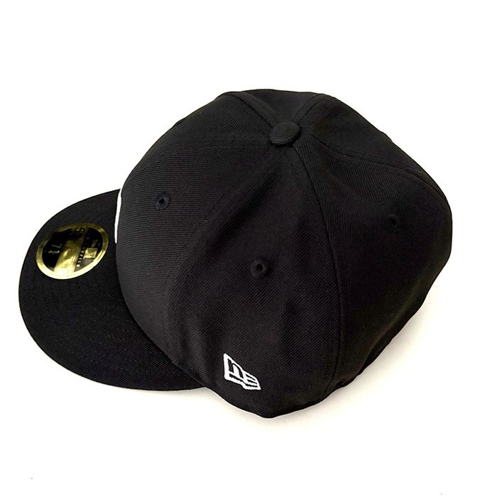 LETTERED LP 59FIFTY NEW ERA / BLACK