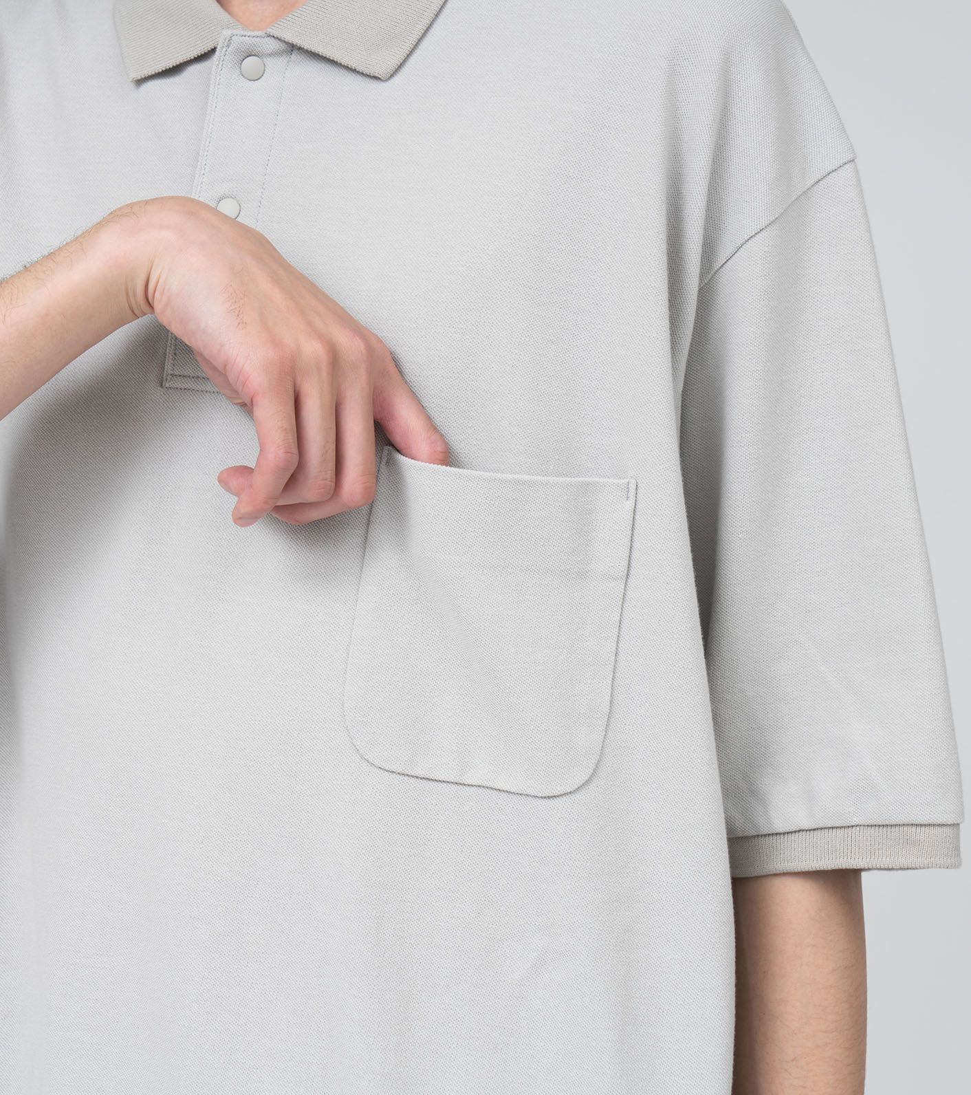 S/S Polo Shirt / LB(Light Beige)