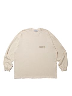 Pigment Dyed L/S Tee / IVORY /  ピグメント加工ロングスリーブティーシャツ