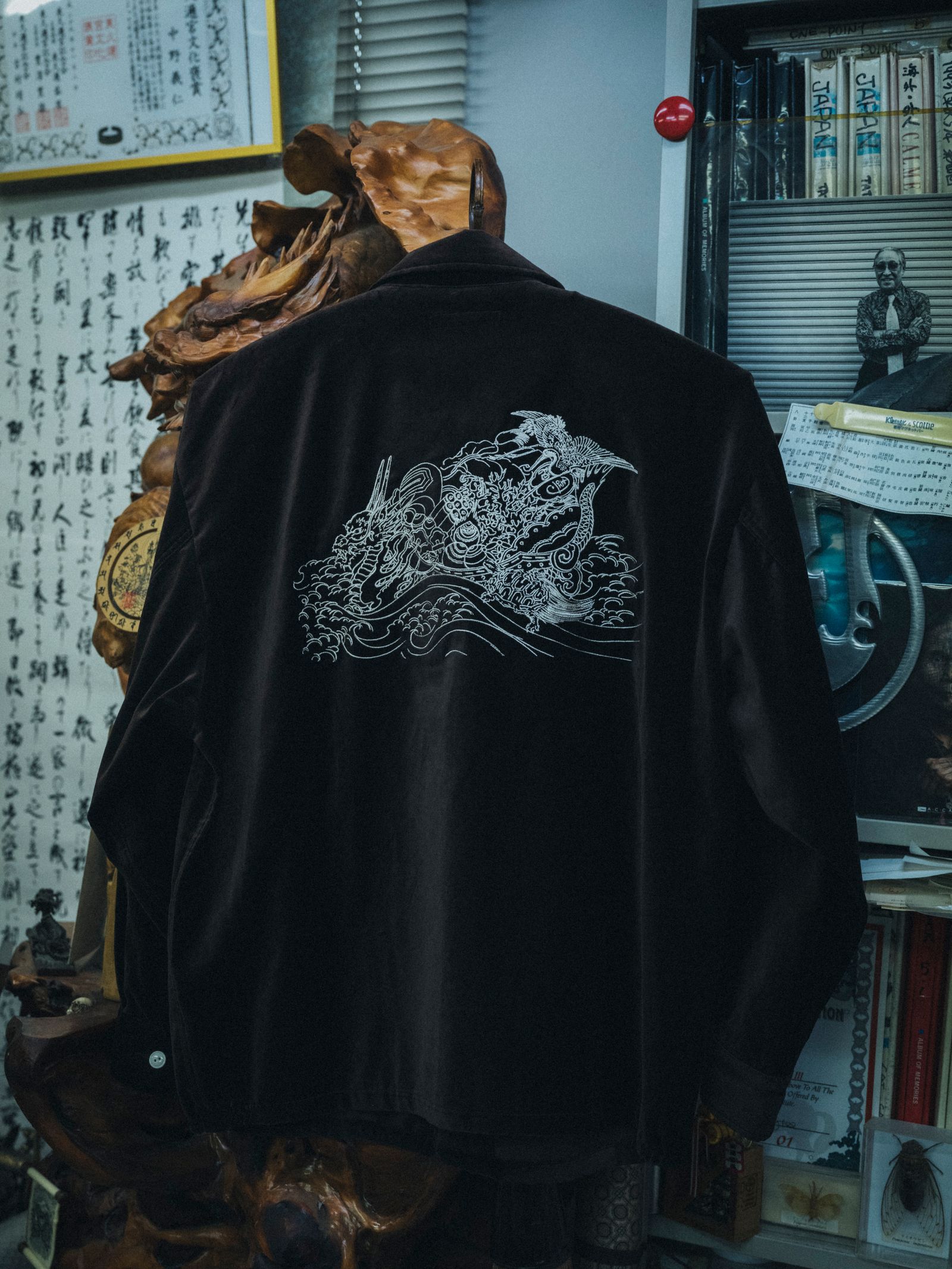 HORIYOSHI III TAKARABUNE SOUVENIR JACKET / BROWN / スーベニアジャケット