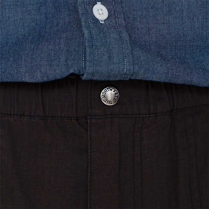 Ripstop Wide Cropped Field Pants / K(Black)