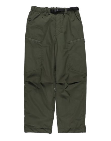 HINOC DOWN CARGO PANTS / KHK / ダウンパンツ