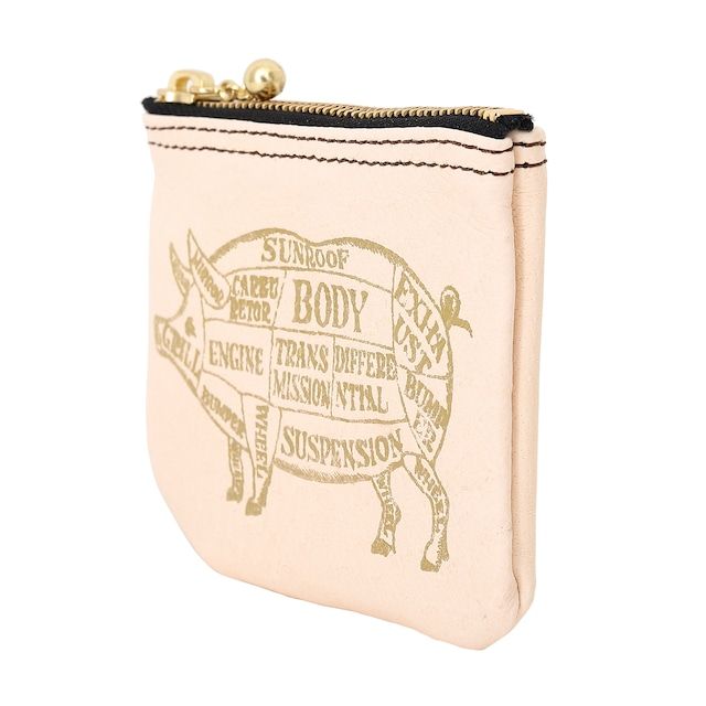 NEW BIKER WALLET / BLACK×GOLD / 福禄寿