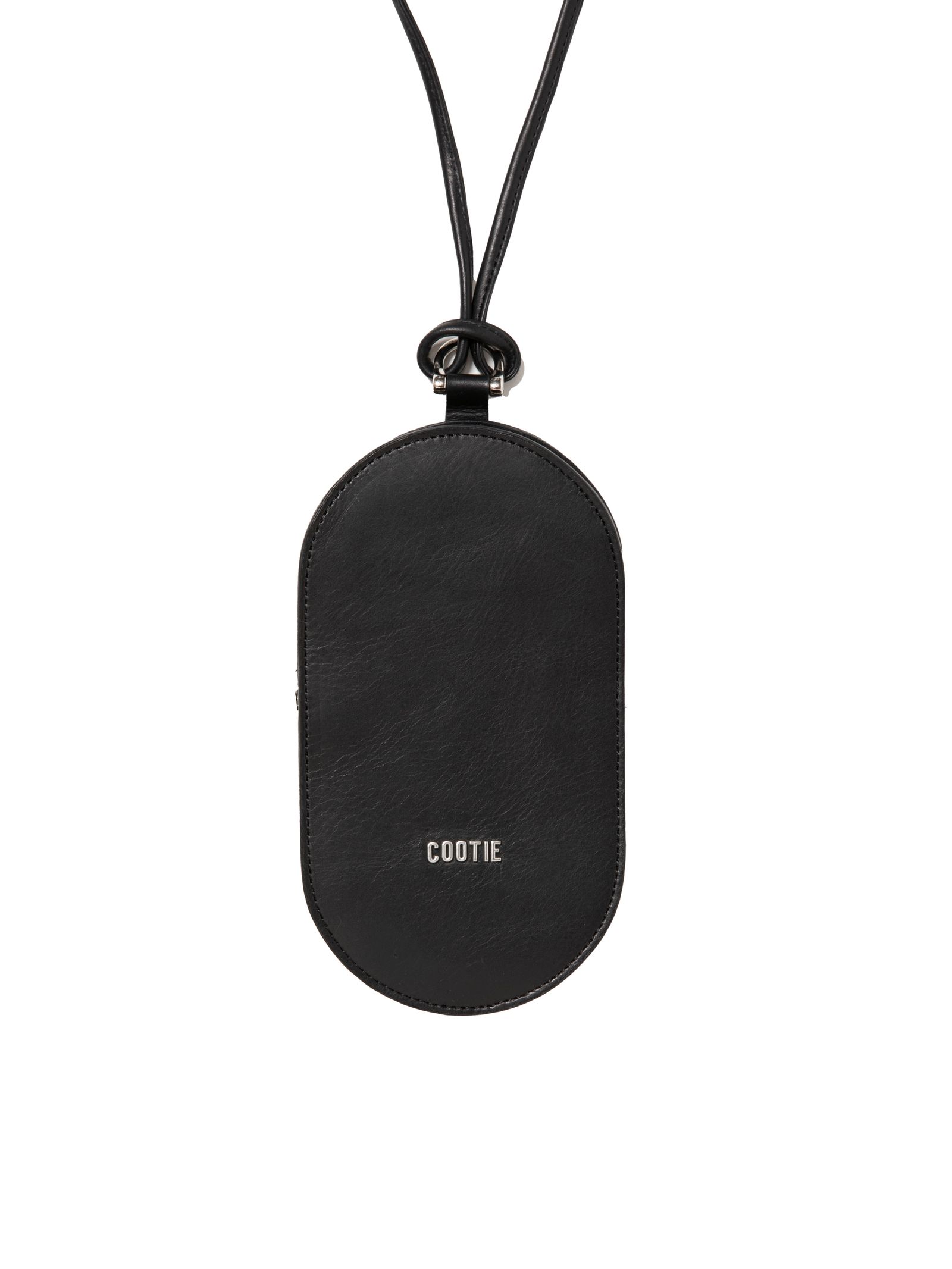 Leather Pill Bag / Black Steerhide /  ショルダーバッグ / CTE-26S515