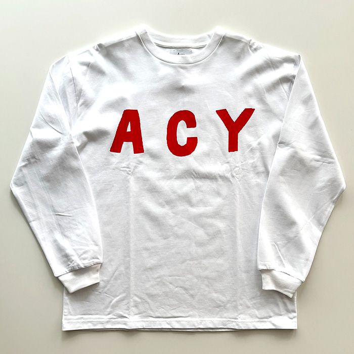 SF L/S TEE / WHITE