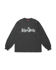 "HideandSeek×Toru Nishiura" The H&S L/S Tee / C-GRY / L/Sシャツ