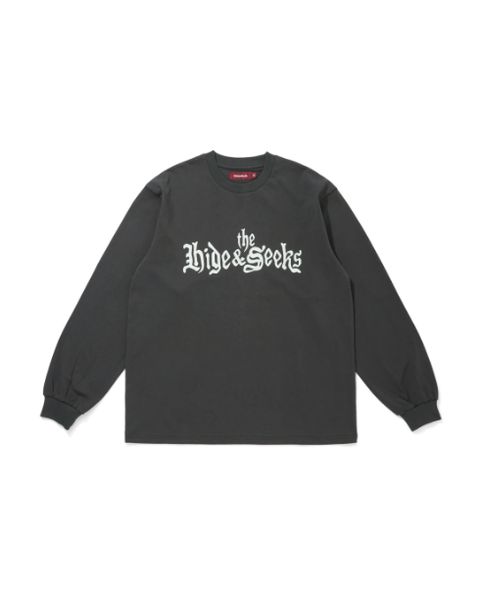 "HideandSeek×Toru Nishiura" The H&S L/S Tee / C-GRY / L/Sシャツ