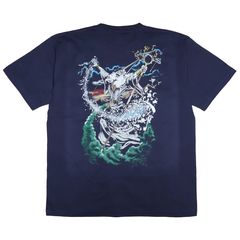 WIZARD T SHIRT / NAVY / プリントシャツ