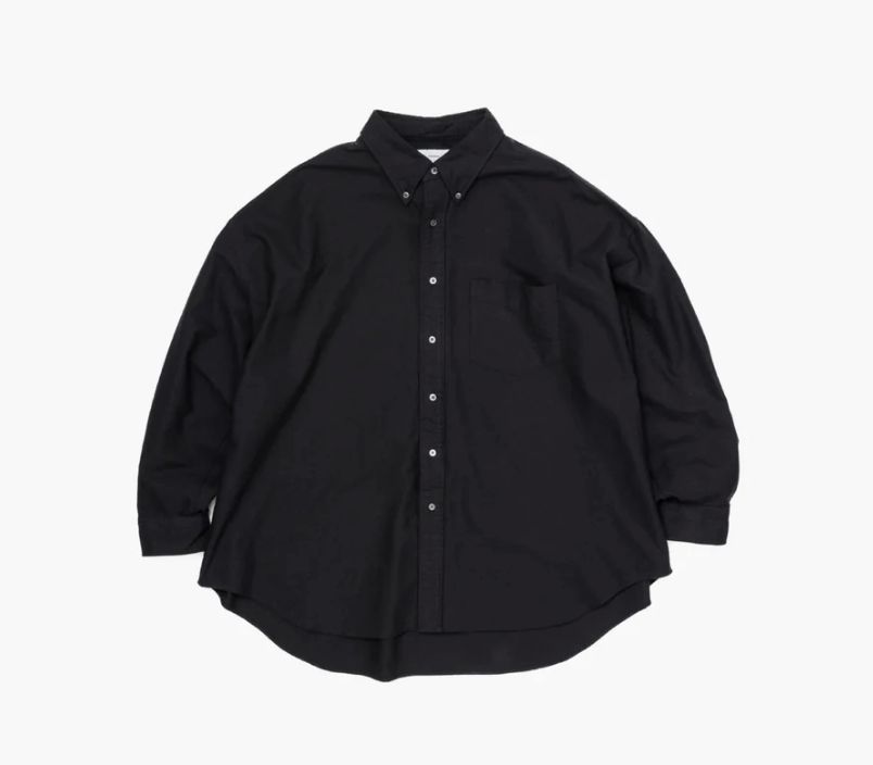 Graphpaper - Oxford Oversized B.D Shirt / D.GREEN | Stripe Online