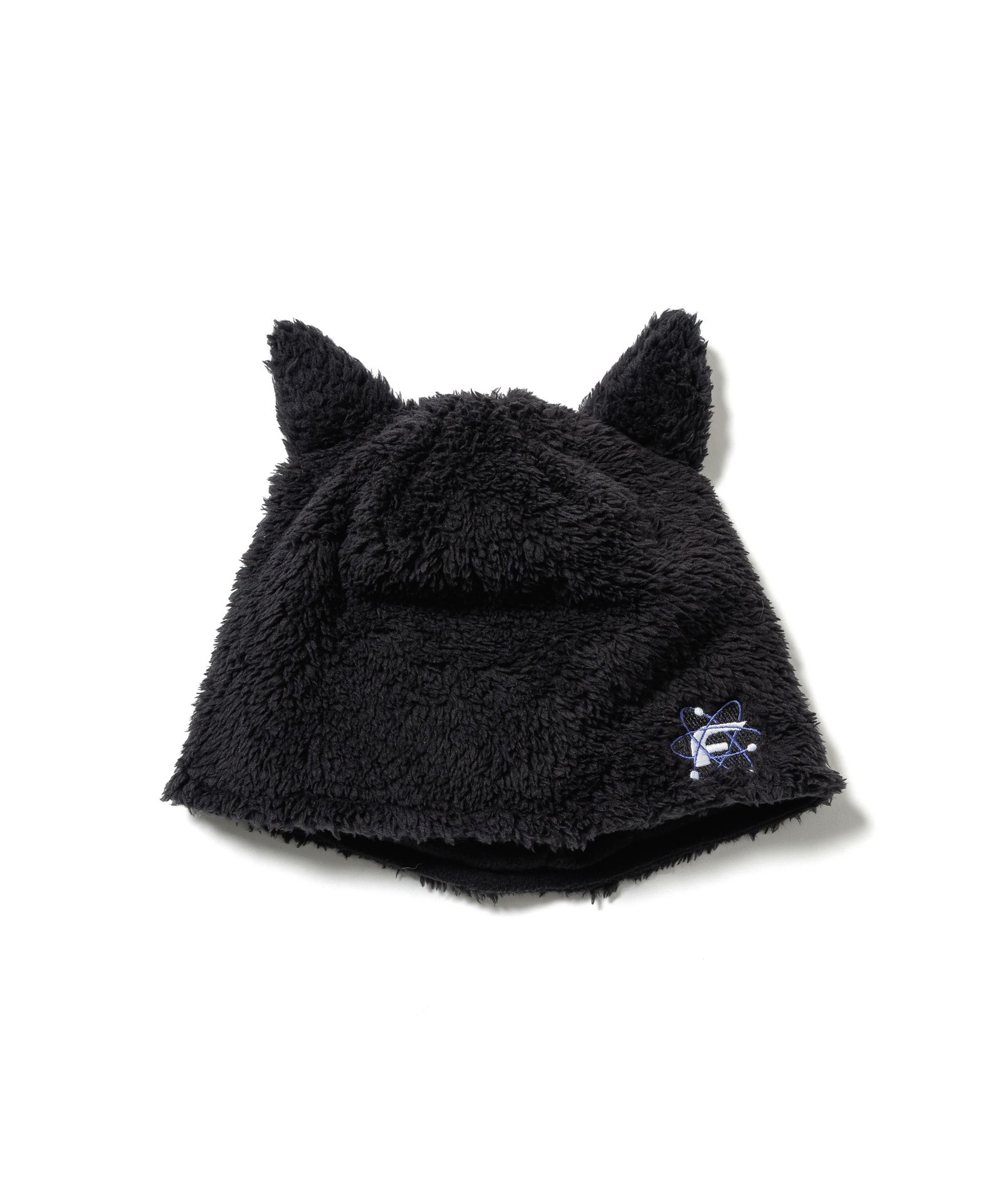 FLEECE FOX BEANIE / BLACK / フリースボアビーニー / FS1838