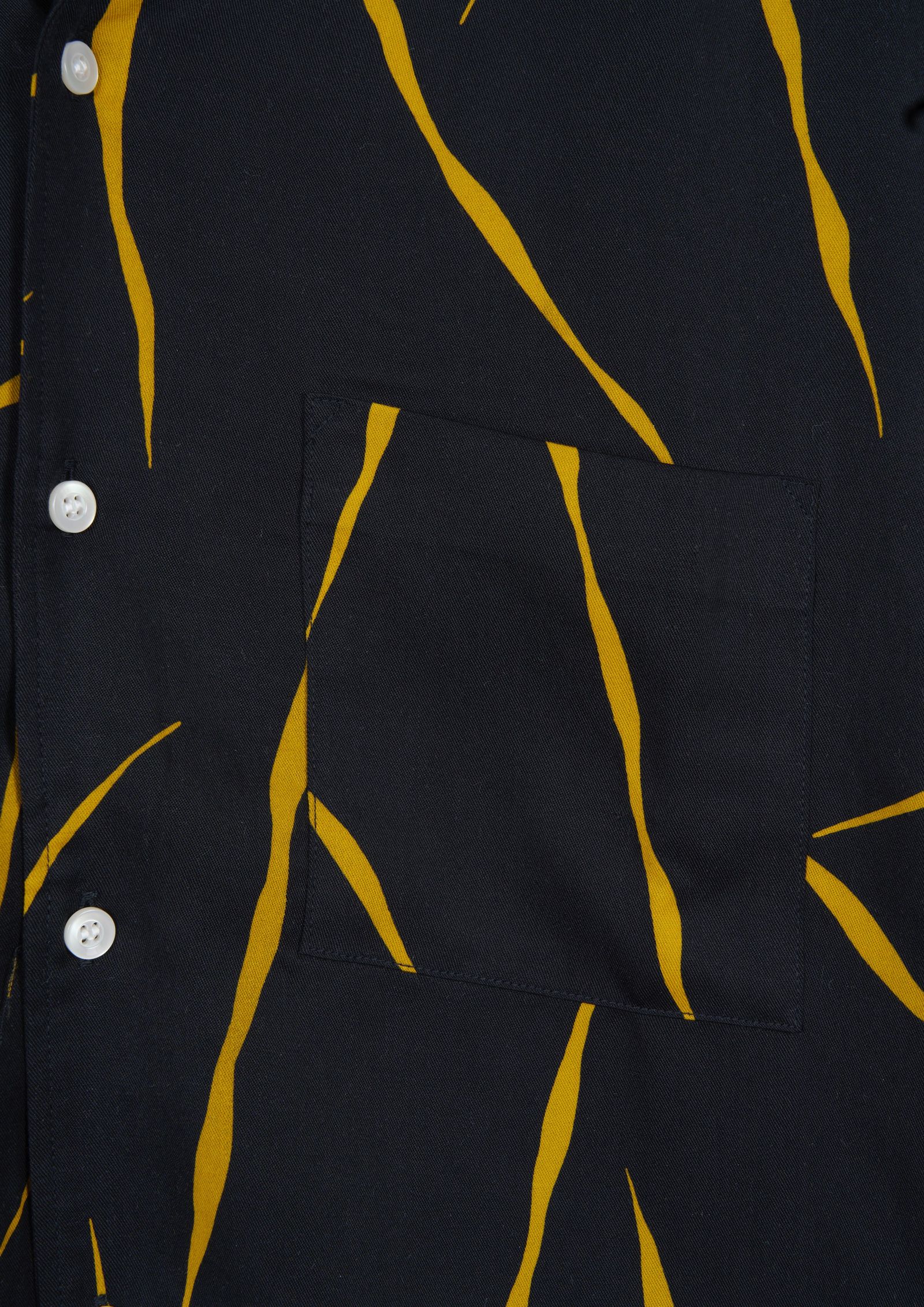 RAYON ITALIAN SHIRT L/S / BLACK