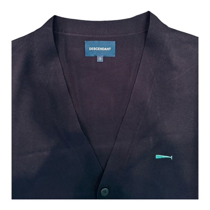 NURSE KNIT CARDIGAN / BLACK