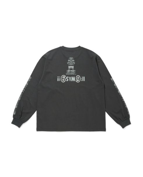 "HideandSeek×Toru Nishiura" Original L/S Tee / C-GRY / L/Sシャツ