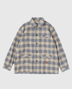 PLAID SLEEPING JACKET / Beige