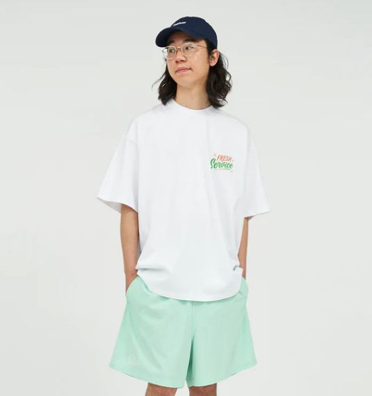 CORPORATE PRINTED S/S TEE ”ALL DAY ALL NIGHT ” / GREEN