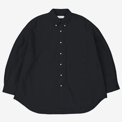 Oxford L/S Oversized B.D Shirt / Black