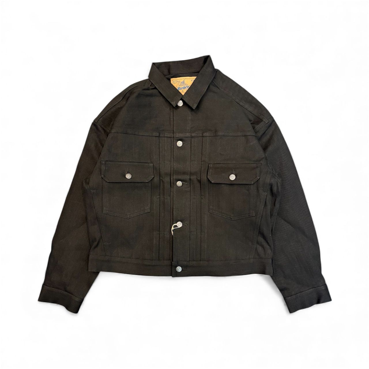 Better™ Gift Shop / OrSlow "Type II" Black Selvedge Denim Jacket / Black / デニムジャケット