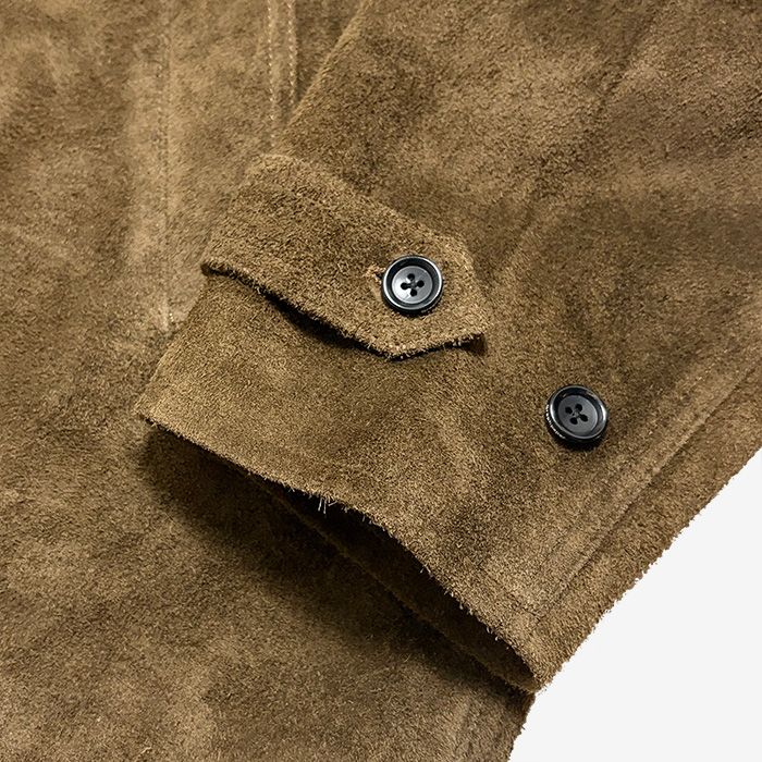 Hairy Suede Corbusier Jacket / Brown