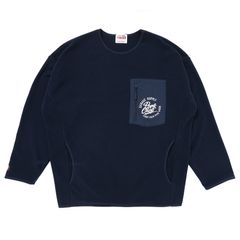 CS FLEECE SHIRT / NAVY / フリースカットソー