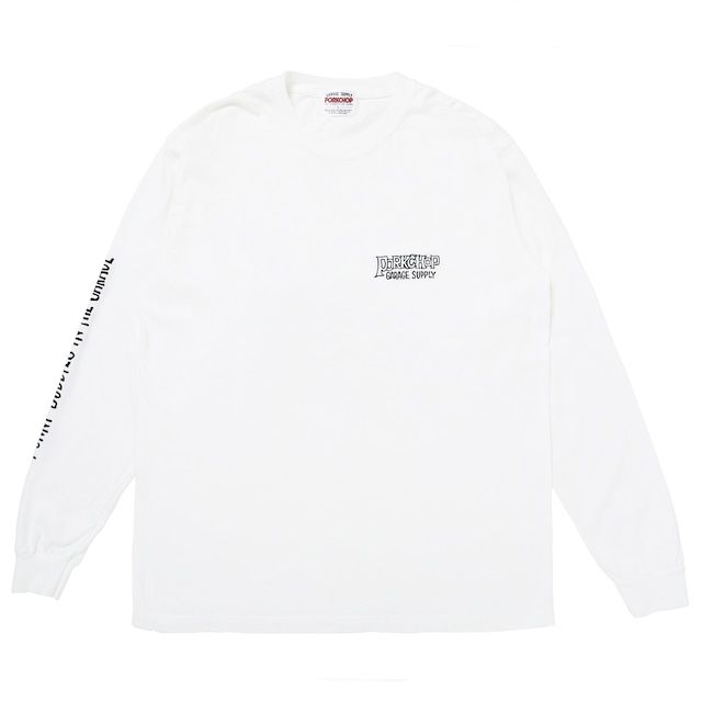 美品 PORKCHOP GARAGE SUPPLY MAD SPRAY ロンT PORKCHOP GARAGE SUPPLY 「MAD SPRAY L/S TEE」 ロングスリーブ