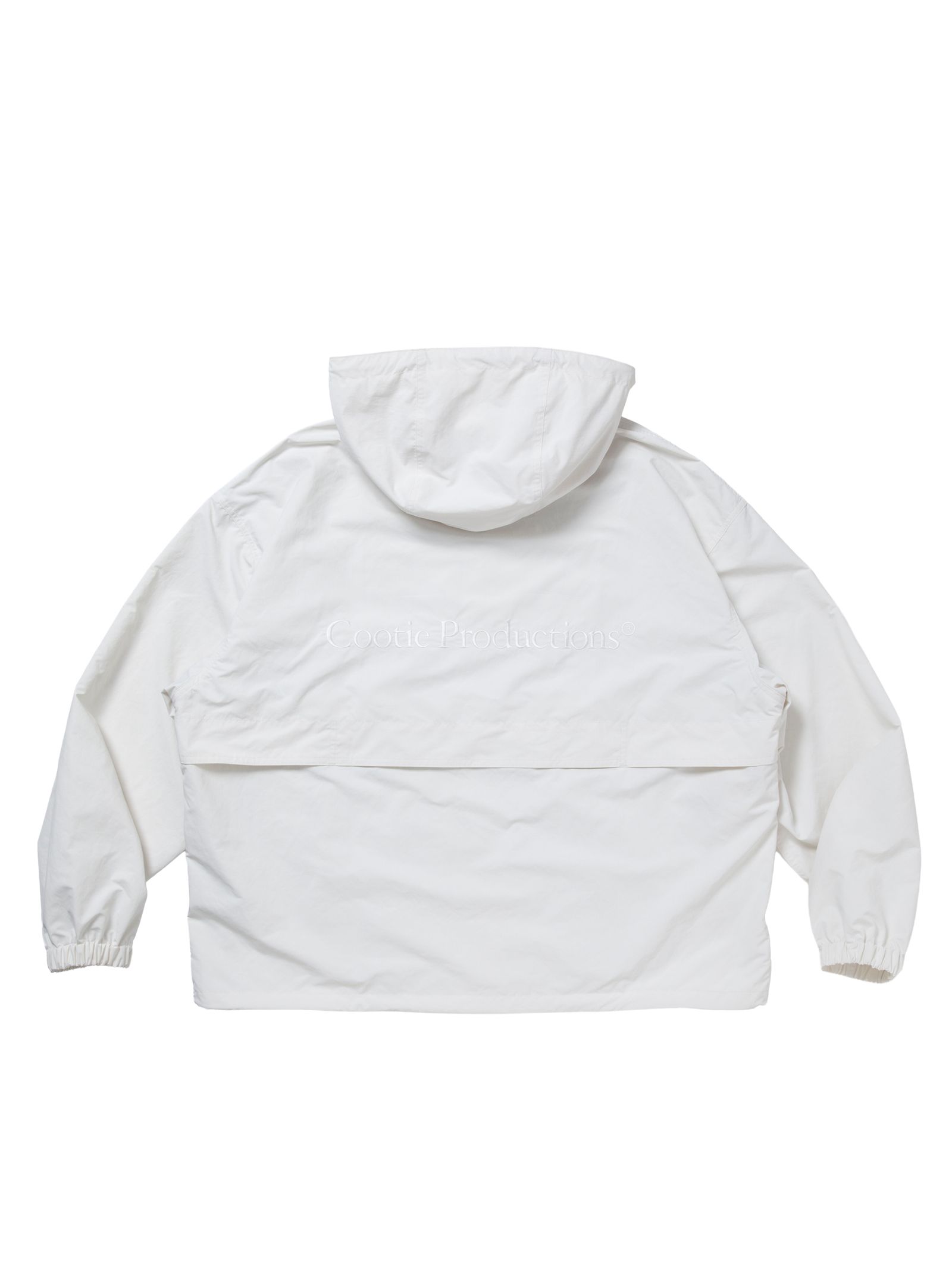 Polyester Taffeta Anorak Hoodie / OFF IVORY /  アノラックジャケット