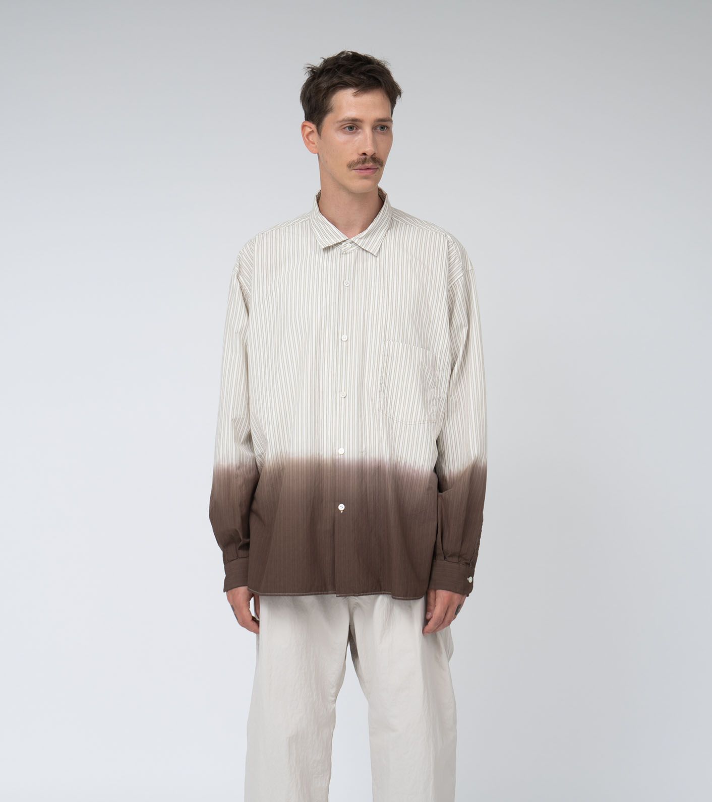 Regular Collar Wind Shirt / BE(Beige)