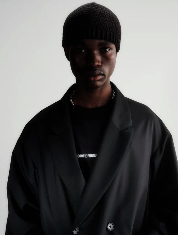 C/R Smooth Jersey T/Q Raglan Sleeve Tee / BLACK /  ラグランスリーブティーシャツ