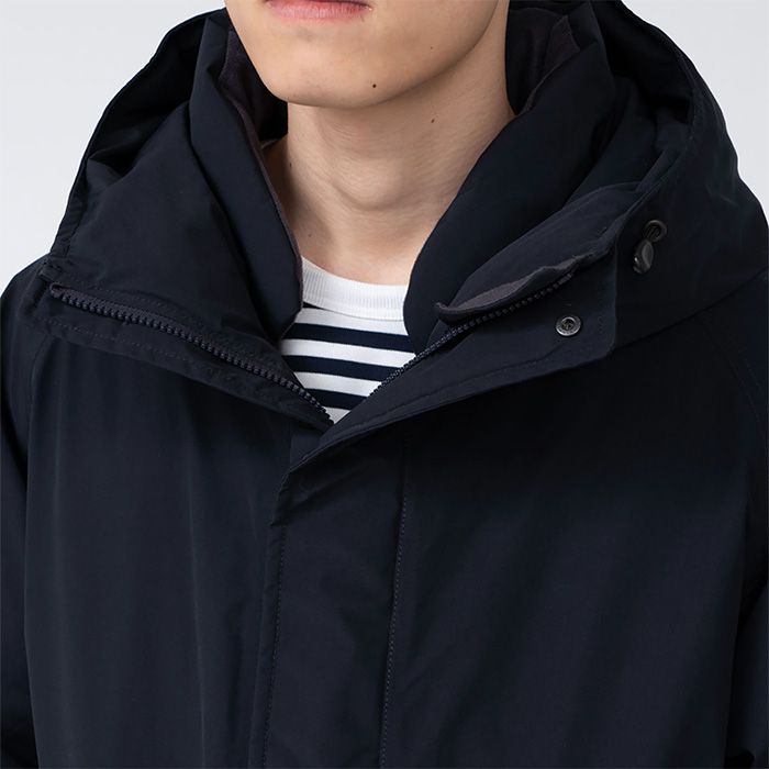 nanamica - GORE-TEX Down Coat / N(Navy) | Stripe Online Store