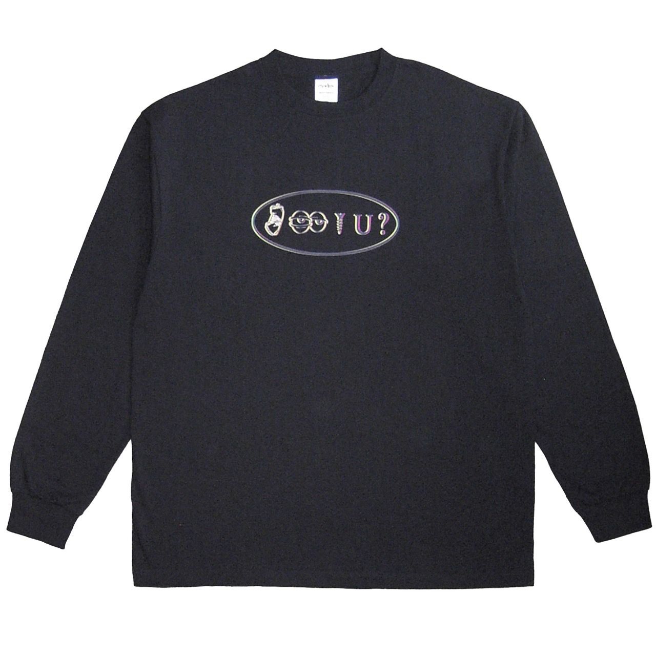 CAN I SCREW YOU ? L/S T SHIRT / BLACK / プリントシャツ